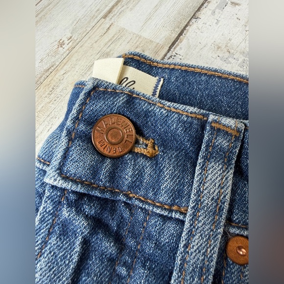 Madewell Vintage Straight-Leg Jeans in Medium Blue - Picture 8 of 11